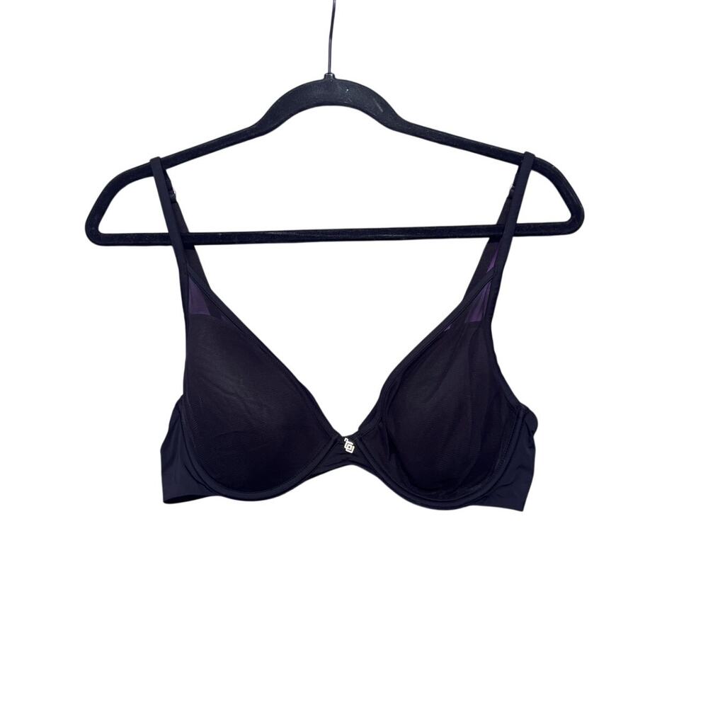 Thirdlove Black Mesh Overlay Bra